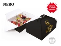 SCATOLE PORTA PASTE PERSONALIZZATE NERO